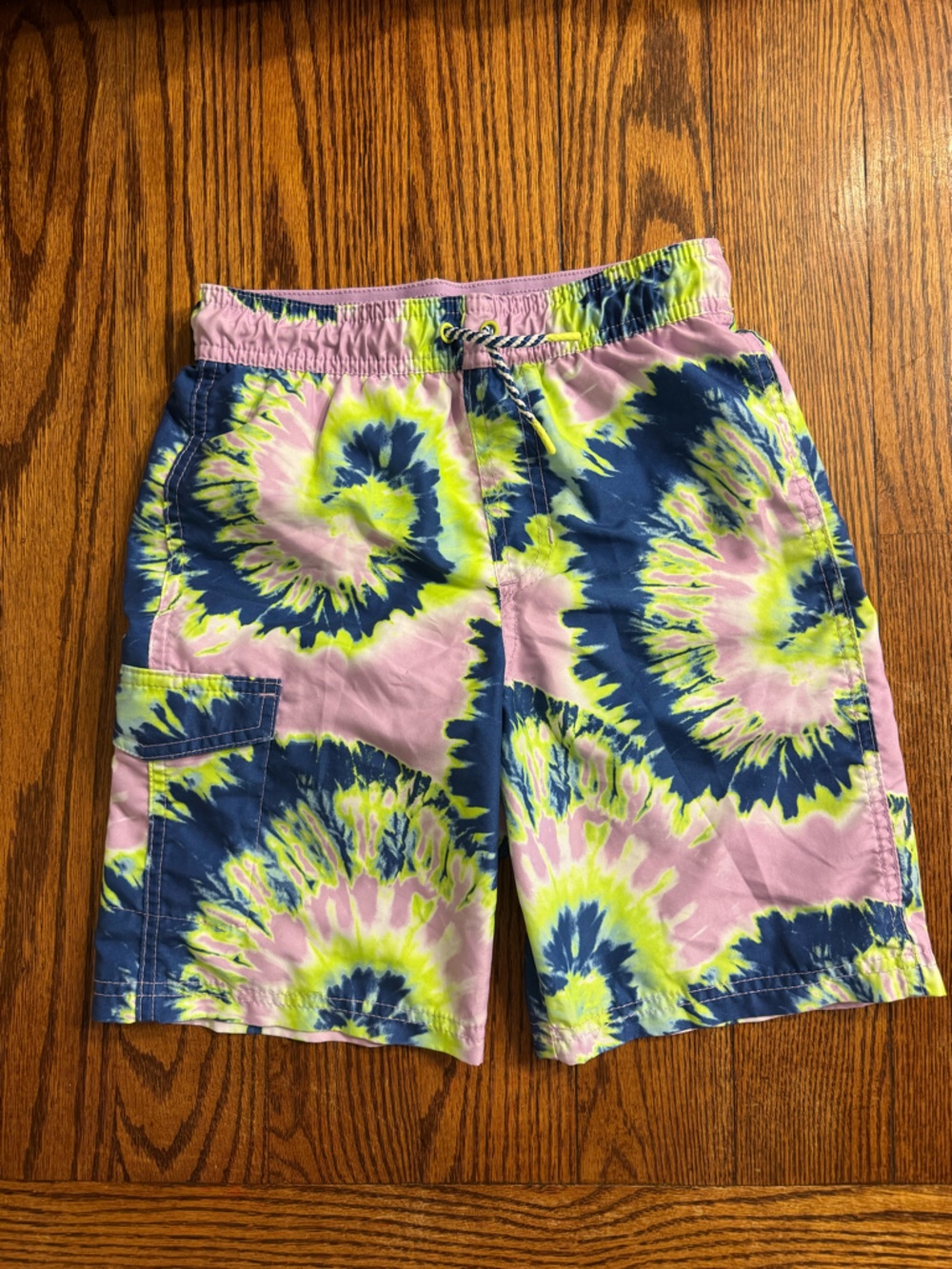 Colorful Tie-Dye Swim/Board Shorts -